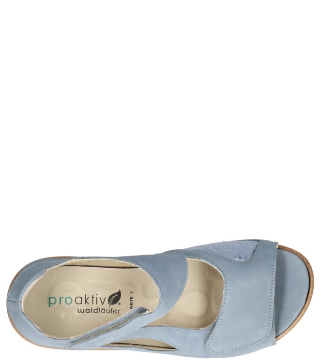 Waldlaufer sandaal <span>681K80 200 267 K-Heliett</span> 681K80 200 267 K-Heliett blauw - www.bremmerschoenen.pro - Bremmer Schoenen