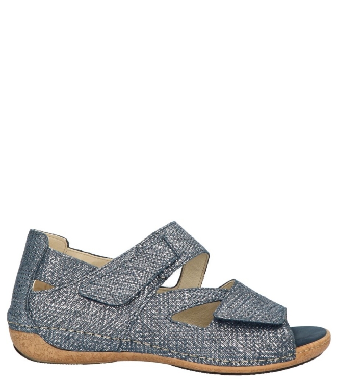 Waldlaufer sandaal <span>342025 100 217 Heliett</span> 342025 100 217 Heliett blauw - www.bremmerschoenen.pro - Bremmer Schoenen