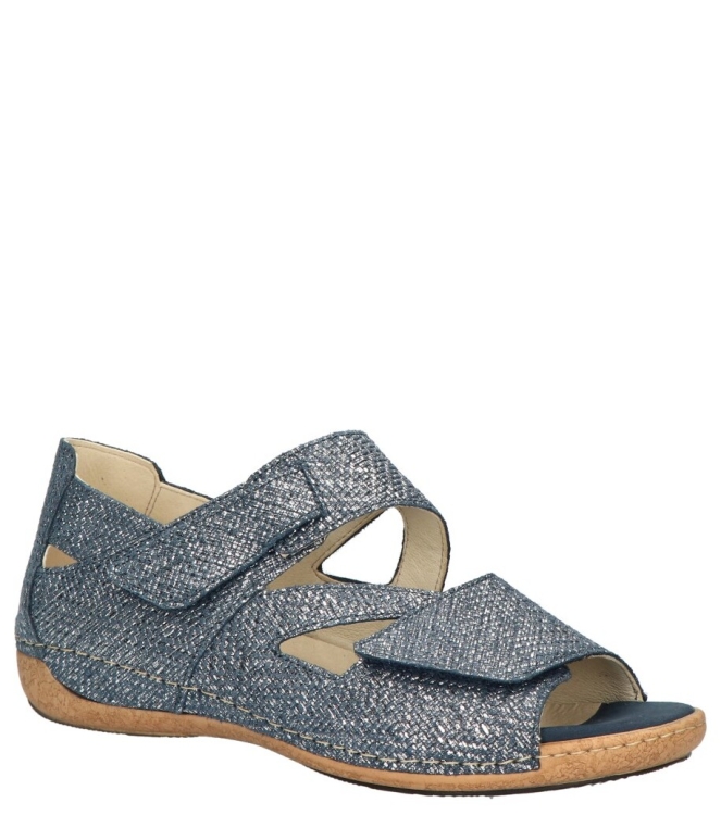 Waldlaufer sandaal <span>342025 100 217 Heliett</span> 342025 100 217 Heliett blauw - www.bremmerschoenen.pro - Bremmer Schoenen