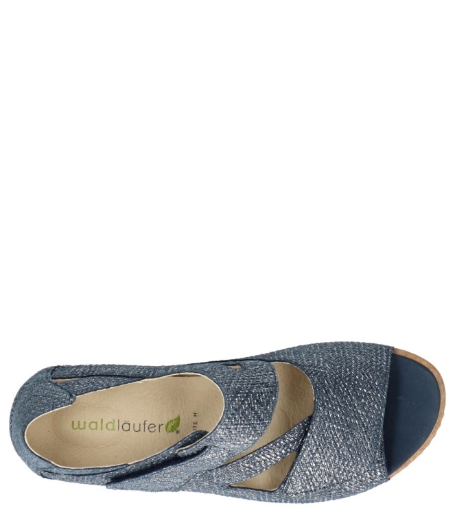 Waldlaufer sandaal <span>342025 100 217 Heliett</span> 342025 100 217 Heliett blauw - www.bremmerschoenen.pro - Bremmer Schoenen