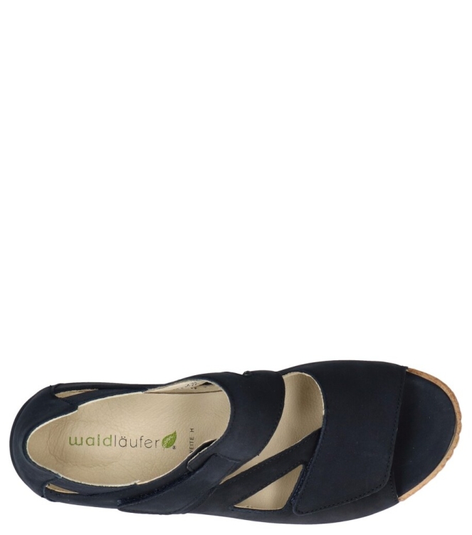 Waldlaufer sandaal <span>342025 191 217 Heliett</span> 342025 191 217 Heliett blauw - www.bremmerschoenen.pro - Bremmer Schoenen