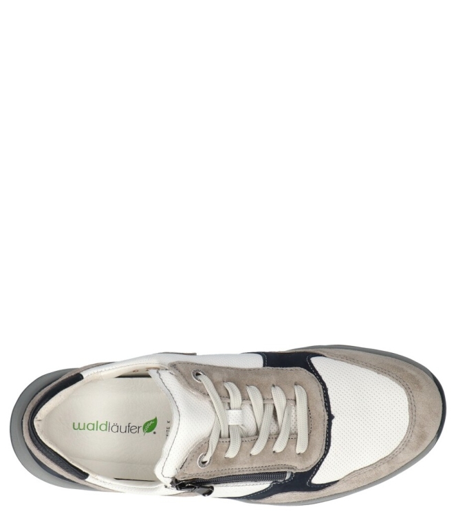 Waldlaufer sneaker <span>662001 408 947 K-John</span> 662001 408 947 K-John grijs - www.bremmerschoenen.pro - Bremmer Schoenen