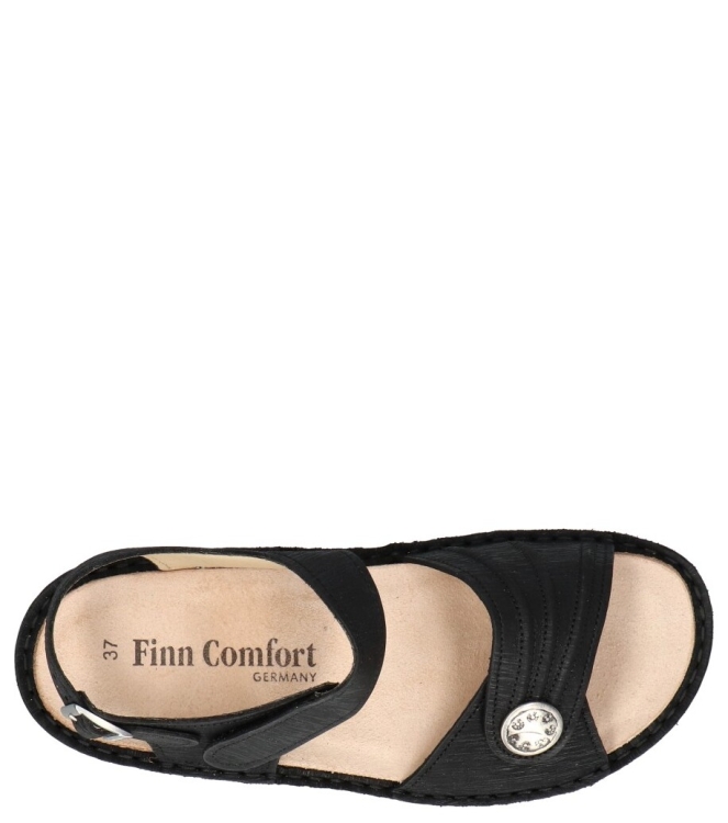 Finn Comfort sandaal <span>1572 816393 Sausalito</span> 1572 816393 Sausalito zwart - www.bremmerschoenen.pro - Bremmer Schoenen