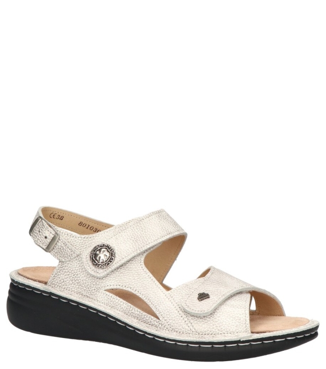 Finn Comfort sandaal <span>2641 821081 Barbuda</span> 2641 821081 Barbuda grijs - www.bremmerschoenen.pro - Bremmer Schoenen