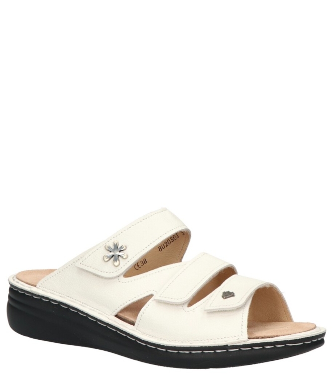 Finn Comfort slipper <span>2640 669000 Grenada</span> 2640 669000 Grenada wit - www.bremmerschoenen.pro - Bremmer Schoenen