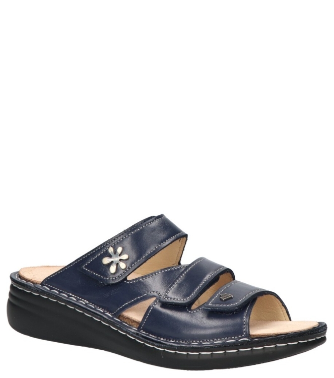 Finn Comfort slipper <span>2640 195241 Grenada</span> 2640 195241 Grenada blauw - www.bremmerschoenen.pro - Bremmer Schoenen