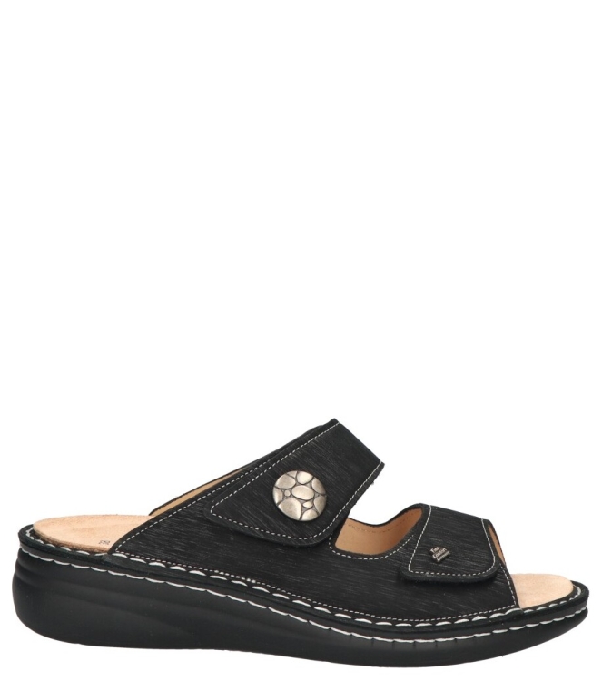 Finn Comfort slipper <span>2642 816393 Moorea</span> 2642 816393 Moorea zwart - www.bremmerschoenen.pro - Bremmer Schoenen