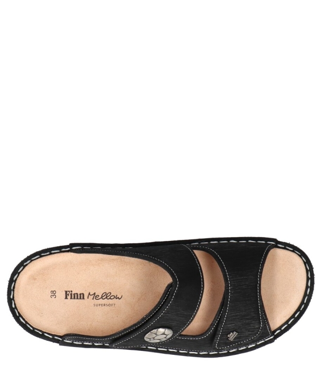 Finn Comfort slipper <span>2642 816393 Moorea</span> 2642 816393 Moorea zwart - www.bremmerschoenen.pro - Bremmer Schoenen