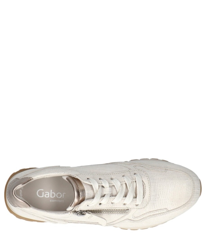 Gabor sneaker <span>66.378.80</span> 66.378.80 beige - www.bremmerschoenen.pro - Bremmer Schoenen