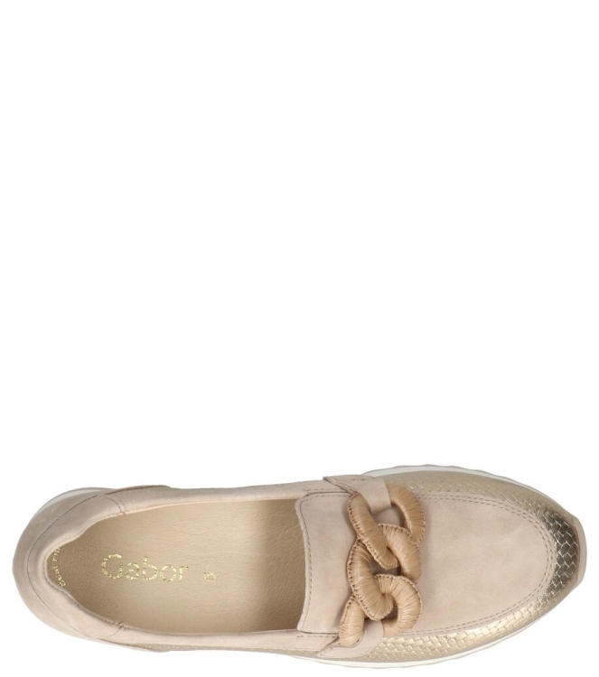Gabor instapper <span>63.471.64</span> 63.471.64 beige - www.bremmerschoenen.pro - Bremmer Schoenen