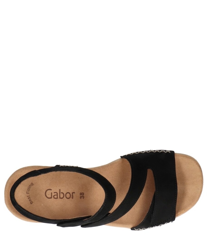 Gabor sandaal <span>63.734.17</span> 63.734.17 zwart - www.bremmerschoenen.pro - Bremmer Schoenen
