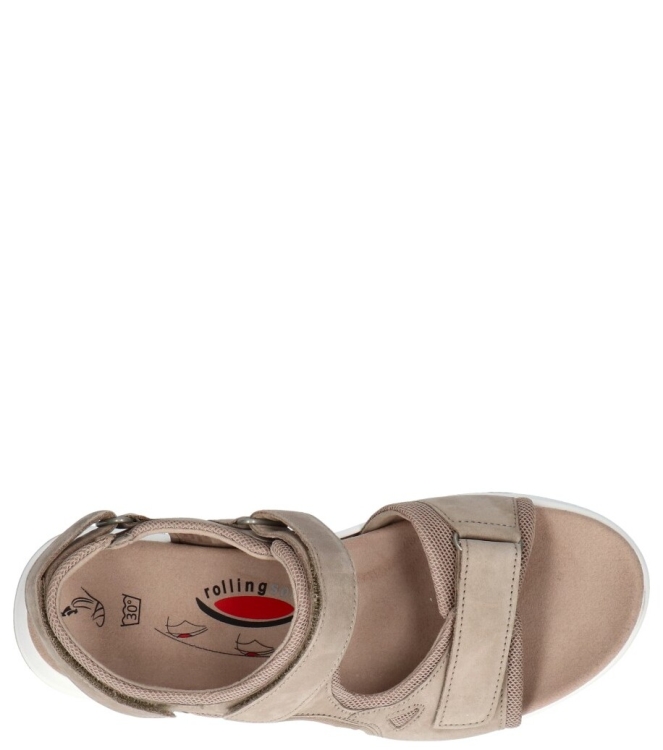 Gabor sandaal <span>66.889.43</span> 66.889.43 beige - www.bremmerschoenen.pro - Bremmer Schoenen