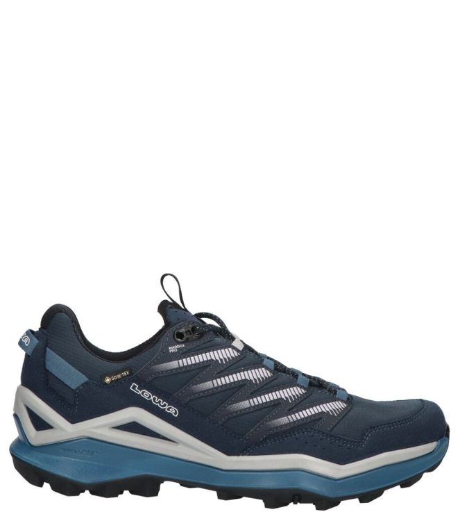 Lowa wandelschoen <span>LM311630-6966 Maddox Pro GTX Lo</span> LM311630-6966 Maddox Pro GTX Lo blauw - www.bremmerschoenen.pro - Bremmer Schoenen