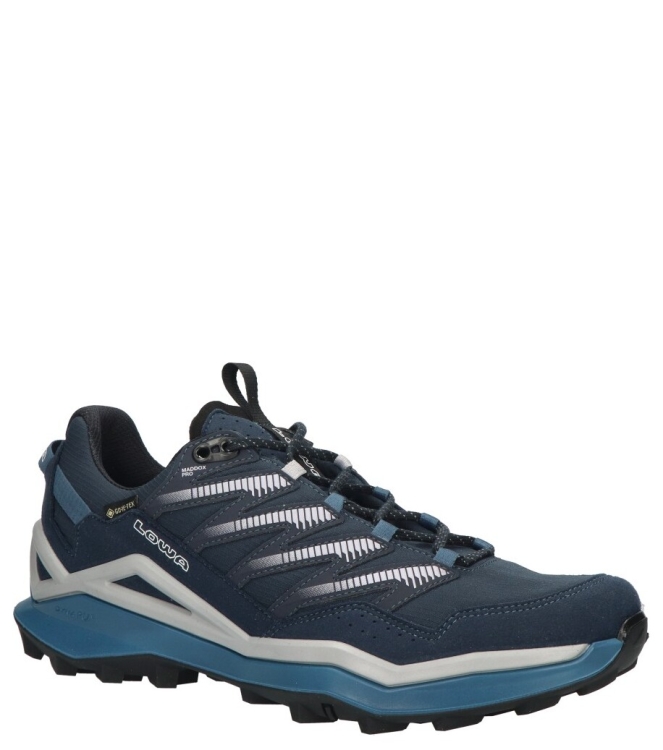 Lowa wandelschoen <span>LM311630-6966 Maddox Pro GTX Lo</span> LM311630-6966 Maddox Pro GTX Lo blauw - www.bremmerschoenen.pro - Bremmer Schoenen
