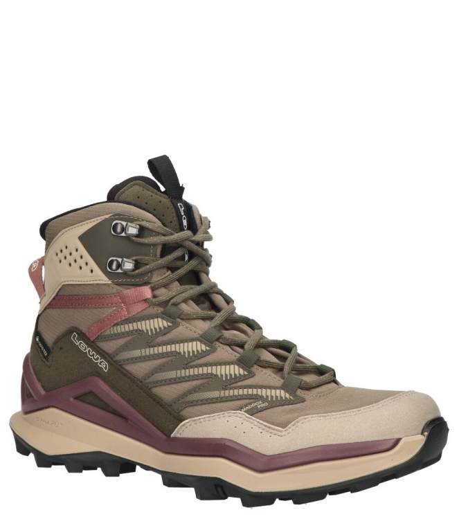 Lowa wandelschoenen <span>LM321620-4940 Maddox Pro GTX Mid</span> LM321620-4940 Maddox Pro GTX Mid paars - www.bremmerschoenen.pro - Bremmer Schoenen