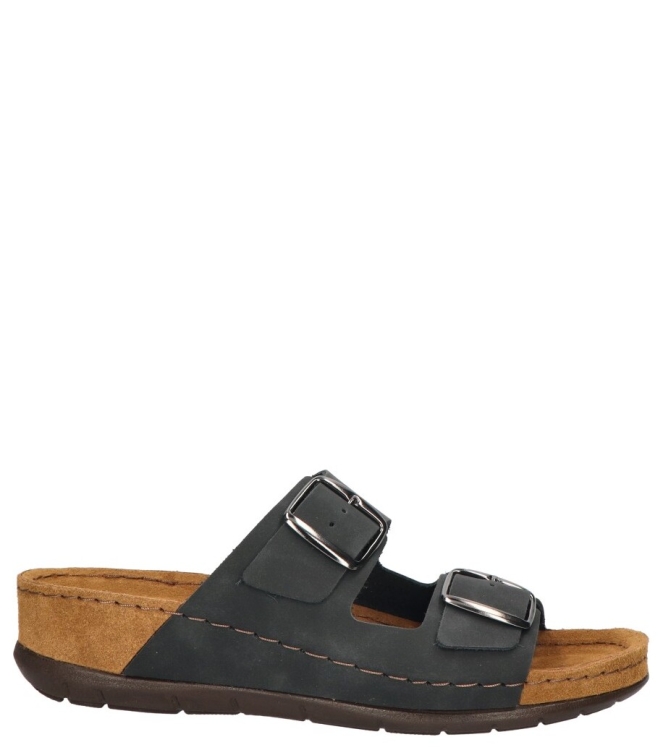 Rohde slipper <span>5856 90</span> 5856 90 zwart - www.bremmerschoenen.pro - Bremmer Schoenen