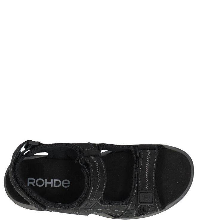 Rohde sandaal <span>6026 90</span> 6026 90 zwart - www.bremmerschoenen.pro - Bremmer Schoenen