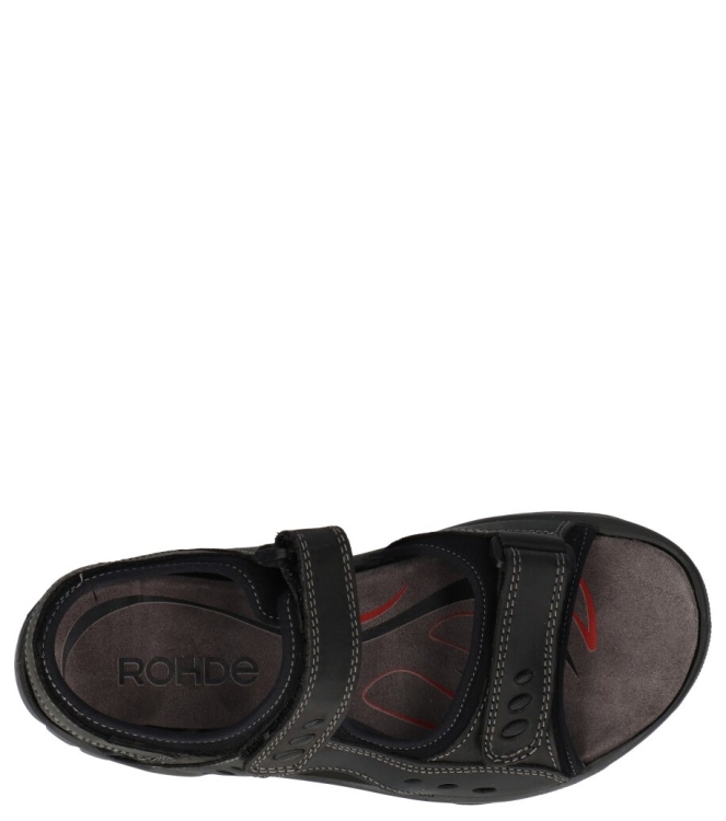 Rohde sandaal <span>5930 90</span> 5930 90 zwart - www.bremmerschoenen.pro - Bremmer Schoenen