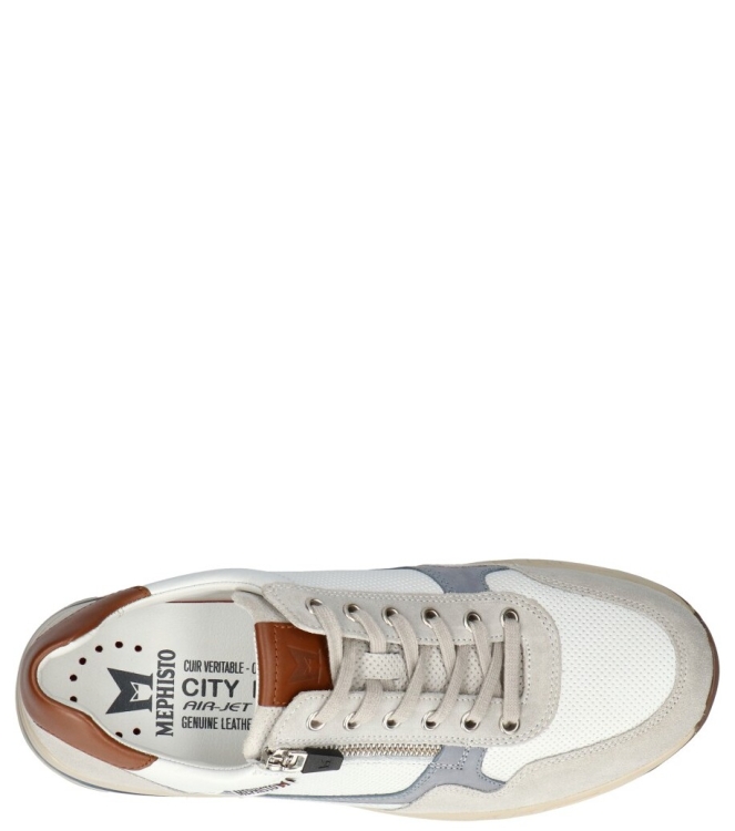 Mephisto sneaker <span>Bradley 3661/4830/25504/6135</span> Bradley 3661/4830/25504/6135 wit - www.bremmerschoenen.pro - Bremmer Schoenen