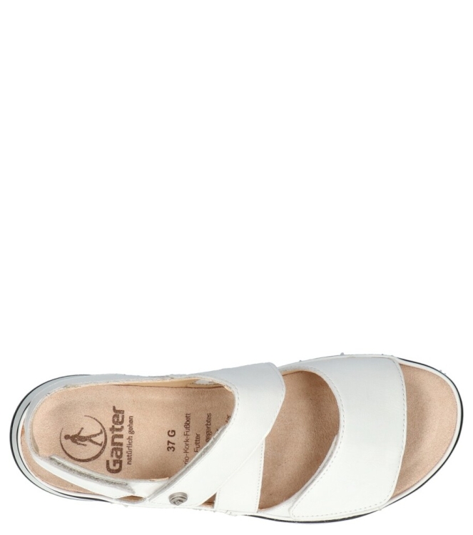 Ganter sandaal <span>200631 0600 Gianna</span> 200631 0600 Gianna wit - www.bremmerschoenen.pro - Bremmer Schoenen