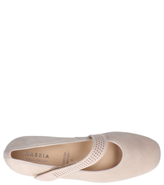 Hassia bandschoen <span>302454 0500 Cordoba</span> 302454 0500 Cordoba beige - www.bremmerschoenen.pro - Bremmer Schoenen