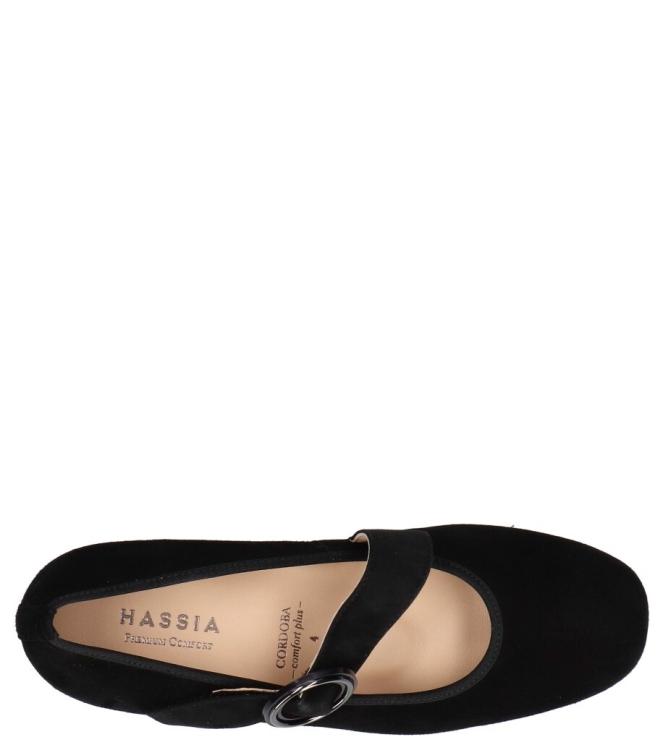 Hassia bandschoen <span>302458 0100 Cordoba</span> 302458 0100 Cordoba zwart - www.bremmerschoenen.pro - Bremmer Schoenen