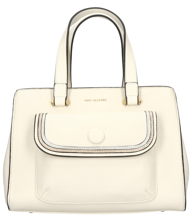 Mac Alyster tas <span>MS-557-02 Beige</span> MS-557-02 Beige wit - www.bremmerschoenen.pro - Bremmer Schoenen