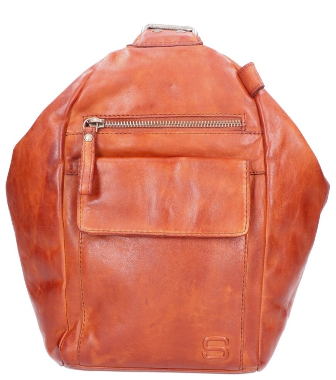 Spikes & Sparrow rugtas <span>50713147 Brandy</span> 50713147 Brandy cognac - www.bremmerschoenen.pro - Bremmer Schoenen