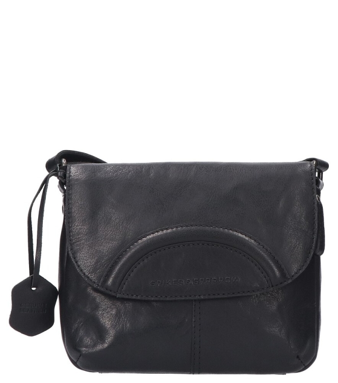 Spikes & Sparrow tas <span>50518000 Black</span> 50518000 Black zwart - www.bremmerschoenen.pro - Bremmer Schoenen