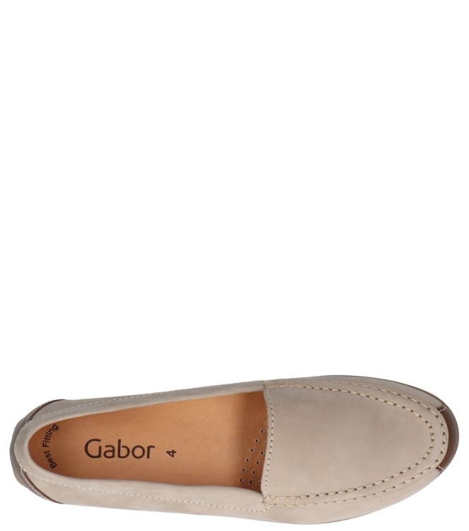Gabor instapper <span>64.260.12</span> 64.260.12 beige - www.bremmerschoenen.pro - Bremmer Schoenen