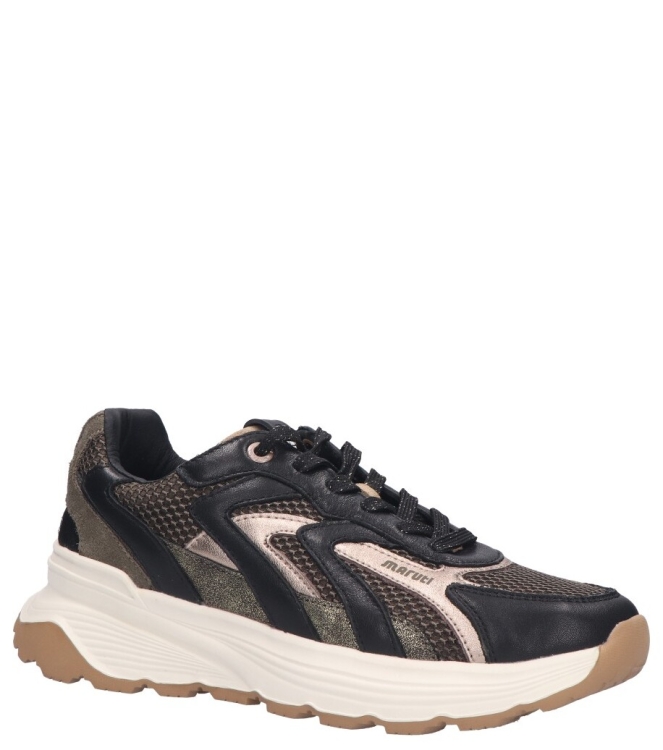 Maruti Maruti sneaker <span>66.1874.01 AHF Dora</span> AHF Black brons green Maruti sneaker <span>66.1874.01 AHF Dora</span> 66.1874.01 AHF Dora zwart - www.bremmerschoenen.pro - Bremmer Schoenen