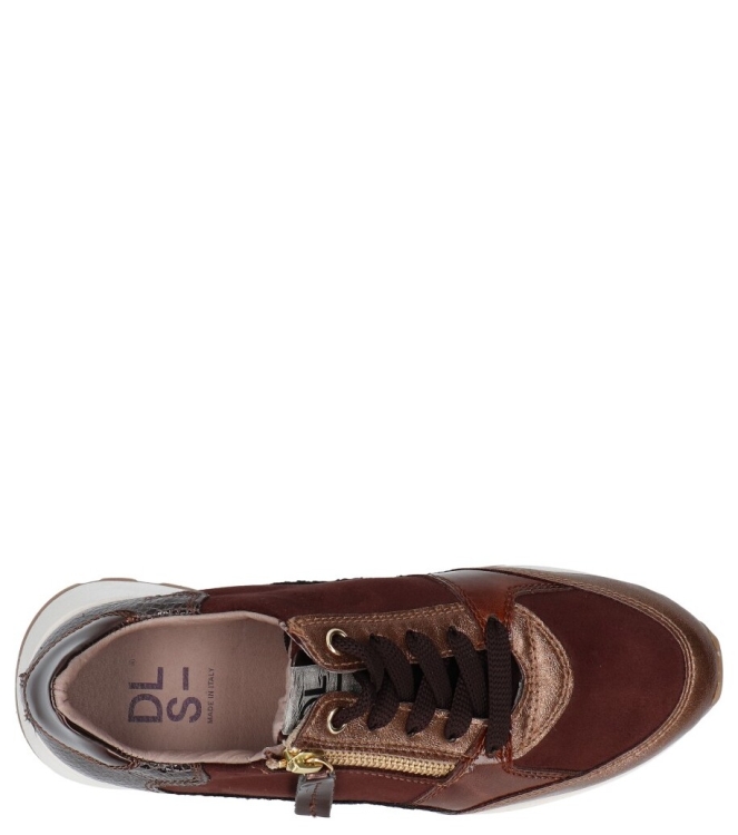 DL-Sport sneaker <span>6702 versione 05</span> 6702 versione 05 brons - www.bremmerschoenen.pro - Bremmer Schoenen