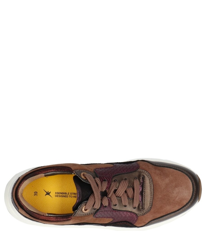 Xsensible sneaker <span>33000.2 396 Golden Gate Lady GX</span> 33000.2 396 Golden Gate Lady GX brons - www.bremmerschoenen.pro - Bremmer Schoenen