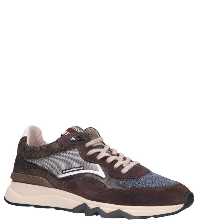 Floris van Bommel sneaker <span>De Zager 05.26 SFM-10178 34-01</span> De Zager 05.26 SFM-10178 34-01 bruin - www.bremmerschoenen.pro - Bremmer Schoenen