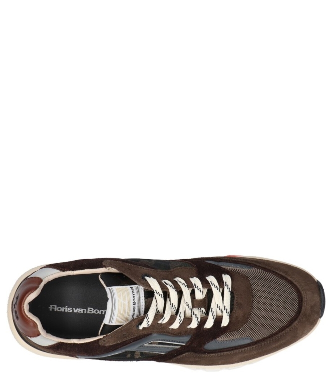 Floris van Bommel sneaker <span>De Treener 01.19 SFM-10154 51-02</span> De Treener 01.19 SFM-10154 51-02 groen - www.bremmerschoenen.pro - Bremmer Schoenen