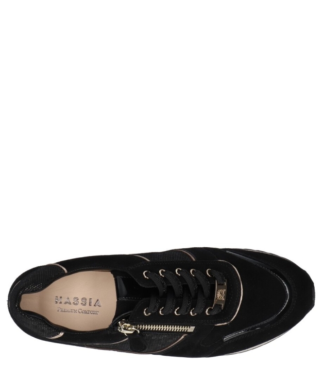 Hassia sneaker <span>302034 2119 Porto</span> 302034 2119 Porto zwart - www.bremmerschoenen.pro - Bremmer Schoenen