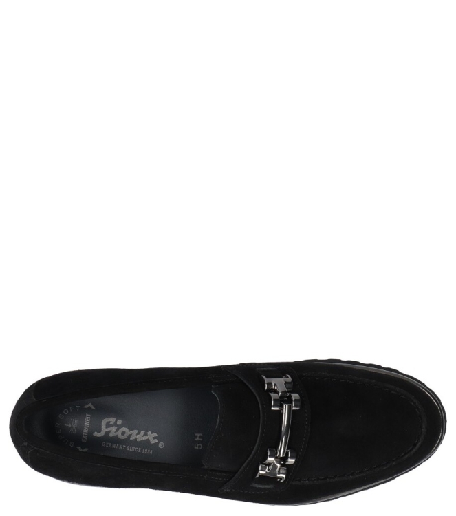 Sioux instapper <span>41350 Meredith 752 H</span> 41350 Meredith 752 H zwart - www.bremmerschoenen.pro - Bremmer Schoenen