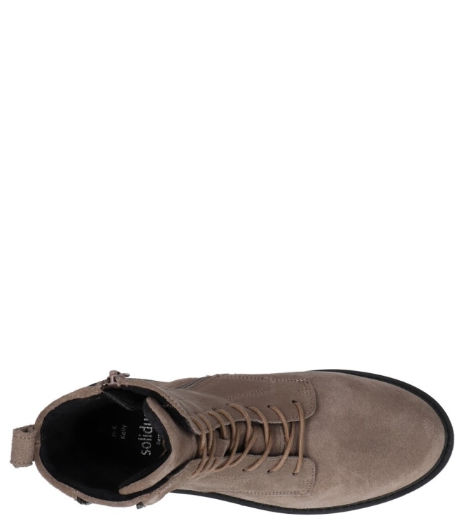 Solidus veterboot <span>63116 40433 Kelly</span> 63116 40433 Kelly beige - www.bremmerschoenen.pro - Bremmer Schoenen