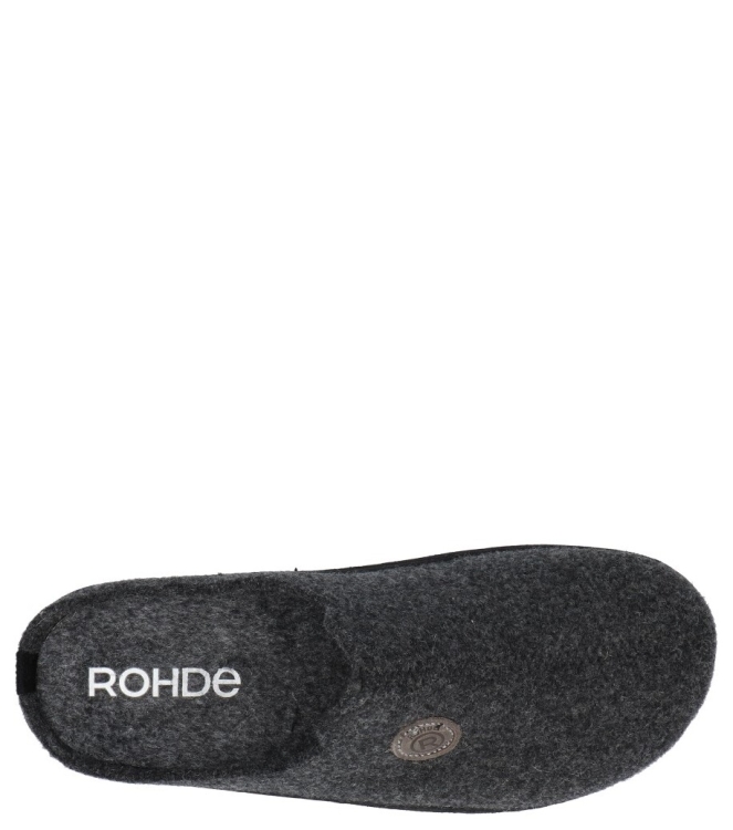 Rohde pantoffel <span>6120 82</span> 6120 82 grijs - www.bremmerschoenen.pro - Bremmer Schoenen