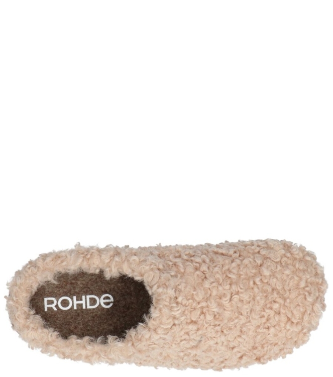 Rohde pantoffel <span>6104 13</span> 6104 13 beige - www.bremmerschoenen.pro - Bremmer Schoenen
