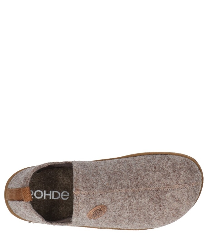Rohde pantoffel <span>6106 18</span> 6106 18 beige - www.bremmerschoenen.pro - Bremmer Schoenen