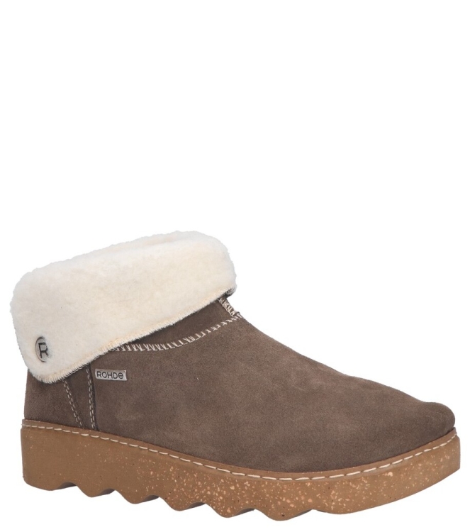 Rohde pantoffel <span>6128 77</span> 6128 77 bruin - www.bremmerschoenen.pro - Bremmer Schoenen