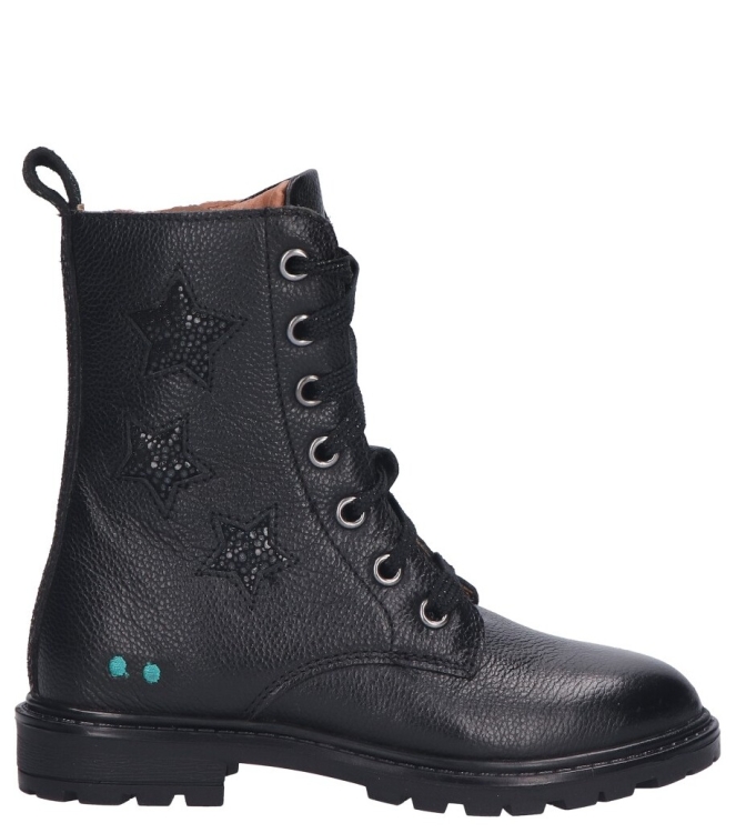 Bunnies JR veterboot <span>225864 589 Hailee Happy</span> 225864 589 Hailee Happy zwart - www.bremmerschoenen.pro - Bremmer Schoenen