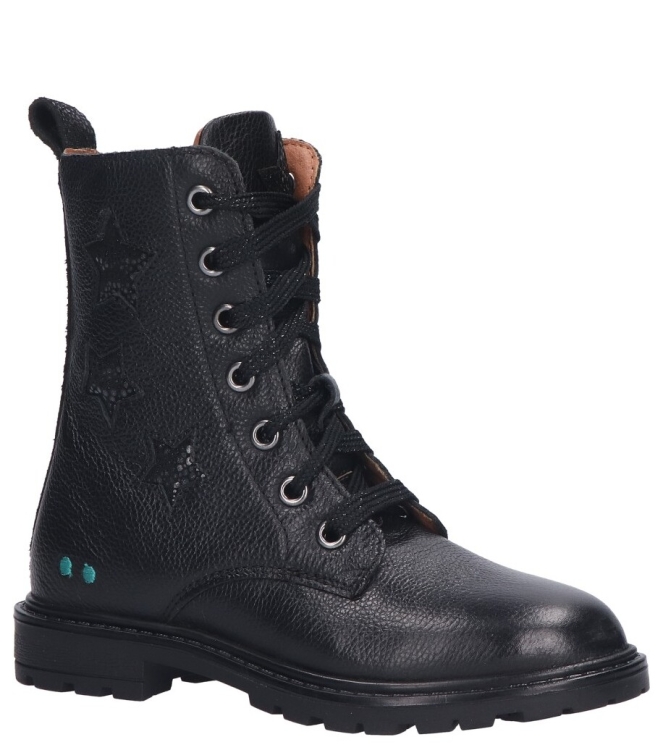 Bunnies JR veterboot <span>225864 589 Hailee Happy</span> 225864 589 Hailee Happy zwart - www.bremmerschoenen.pro - Bremmer Schoenen