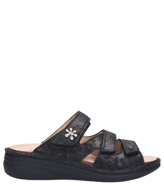 Finn Comfort slipper <span>2640 838144 Grenada</span> 2640 838144 Grenada zwart - www.bremmerschoenen.pro - Bremmer Schoenen