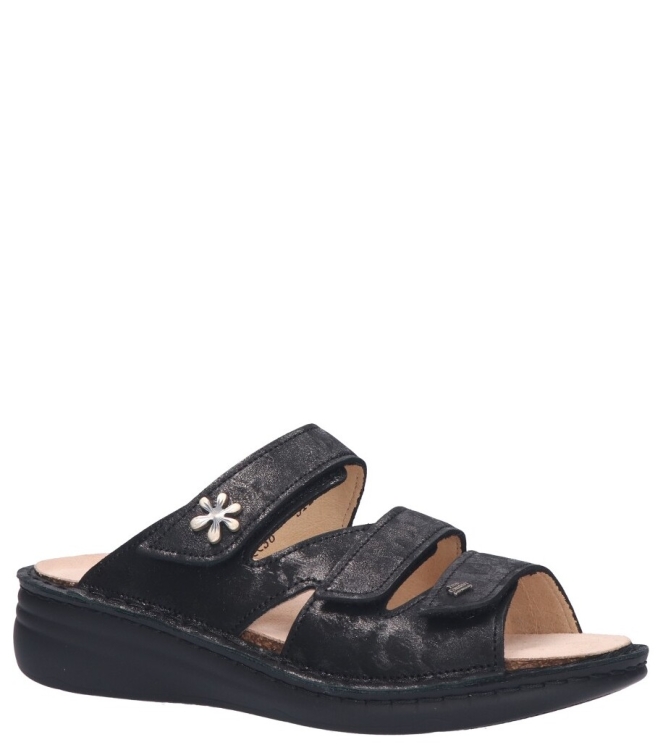 Finn Comfort slipper <span>2640 838144 Grenada</span> 2640 838144 Grenada zwart - www.bremmerschoenen.pro - Bremmer Schoenen