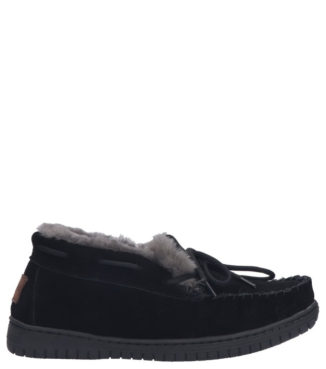 Warmbat pantoffel <span>BNY341099</span> BNY341099 zwart - www.bremmerschoenen.pro - Bremmer Schoenen