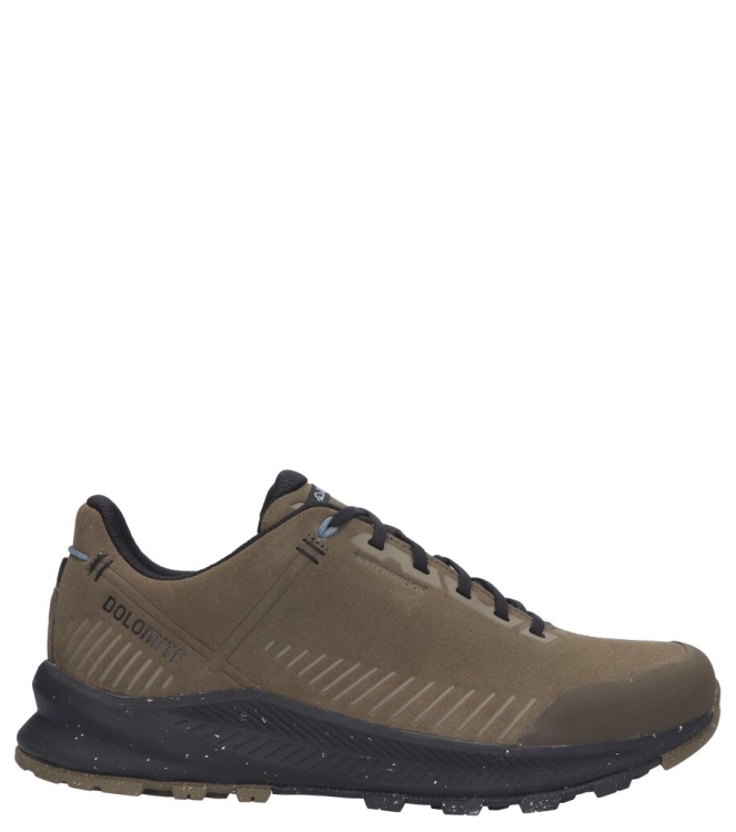 Dolomite wandelschoen <span>424407 1658 Carezza Leather WP M</span> 424407 1658 Carezza Leather WP M groen - www.bremmerschoenen.pro - Bremmer Schoenen