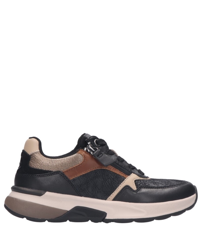 Gabor sneaker <span>76.847.65</span> 76.847.65 zwart - www.bremmerschoenen.pro - Bremmer Schoenen