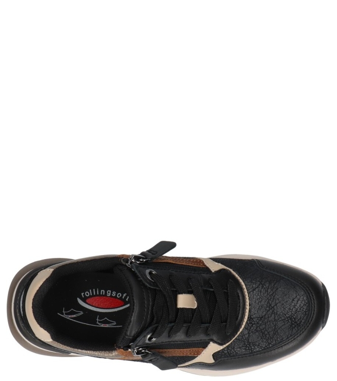 Gabor sneaker <span>76.847.65</span> 76.847.65 zwart - www.bremmerschoenen.pro - Bremmer Schoenen